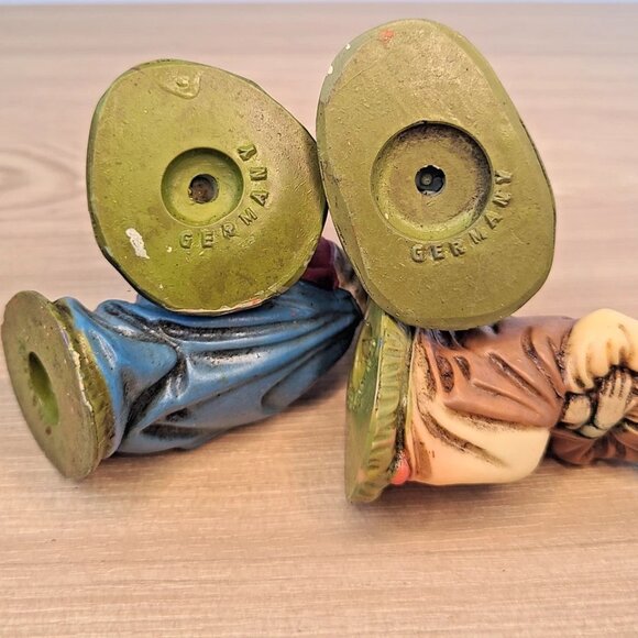 Vtg Nativity Set 9 Figurines Germany Christmas Jesus Mary Joseph Wise Men Lamb - Picture 9 of 9